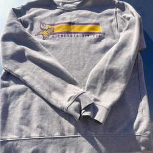 Minnesota Vikings Gray Sweatshirt